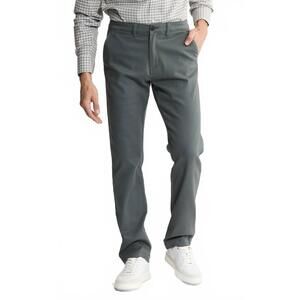 NEW JACHS NEW YORK bowie summer commuter chino pants in charcoal